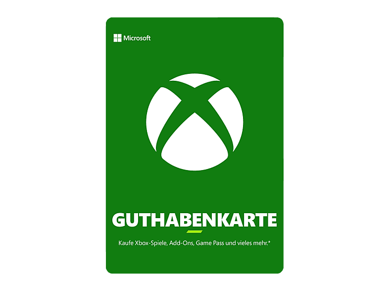Xbox Guthabenkarte - [Xbox]