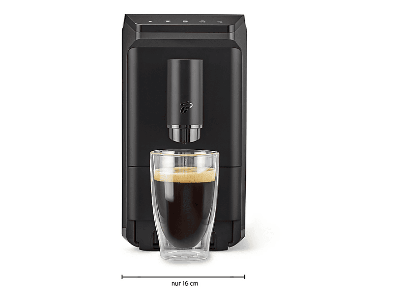 TCHIBO Esperto mini Kaffeevollautomat Schwarz