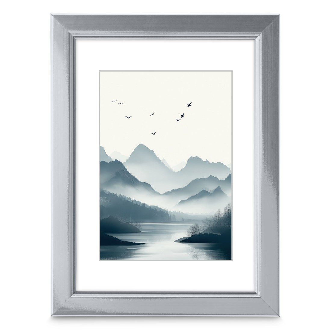 HAMA Chill műanyag képkeret, ezüst 13x18cm (193289)