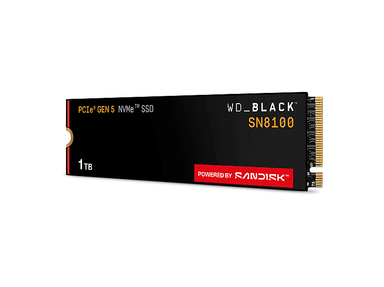 Thumbnail - WD_BLACK™ SN8100 NVMe™, Lesen 14.900 MB/s, Schreiben 14.000 MB/s Festplatte, 1 TB SSD M.2 via PCIe, intern