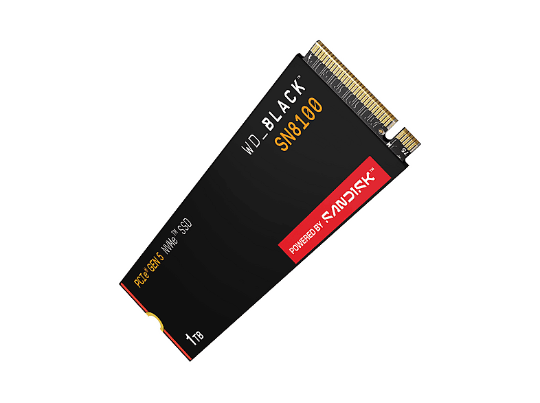 Thumbnail - WD_BLACK™ SN8100 NVMe™, Lesen 14.900 MB/s, Schreiben 14.000 MB/s Festplatte, 1 TB SSD M.2 via PCIe, intern