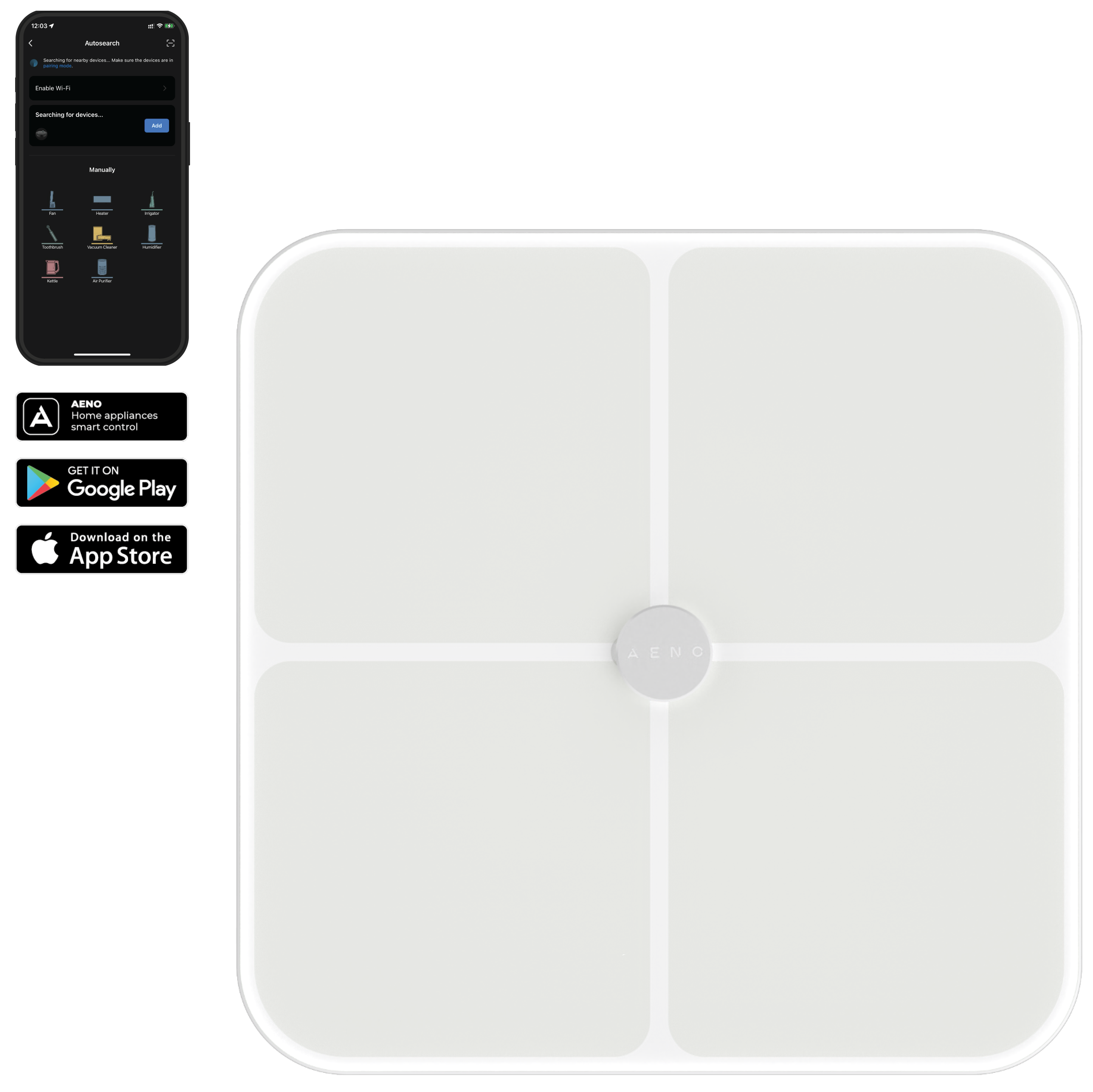 AENO ABS0001S Intelligens mérleg