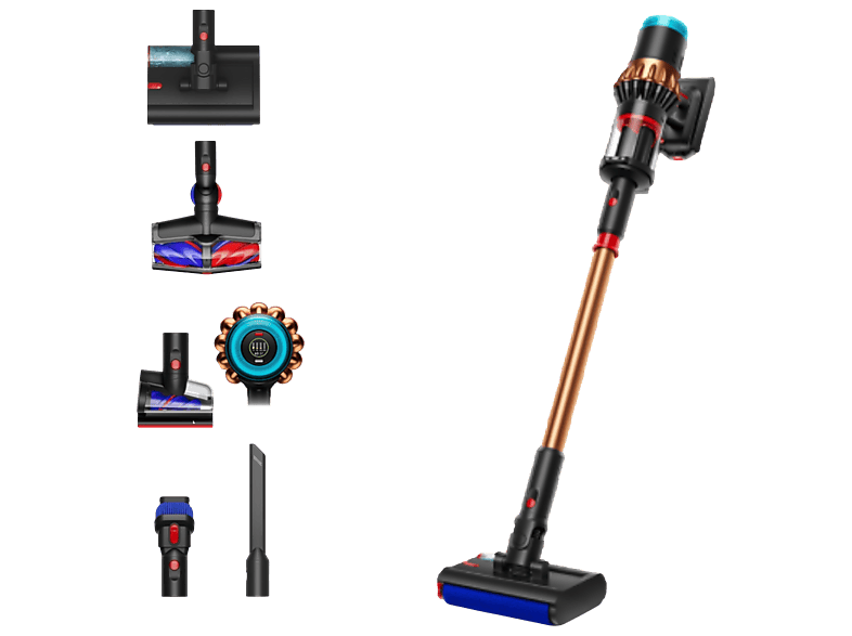 REACONDICIONADO Seminuevo Muy bueno Aspirador escoba - Dyson V16 Piston Animal Submarine™, Friegasuelos, 3en1, Potencia succión 315 AW, Auton 70 min