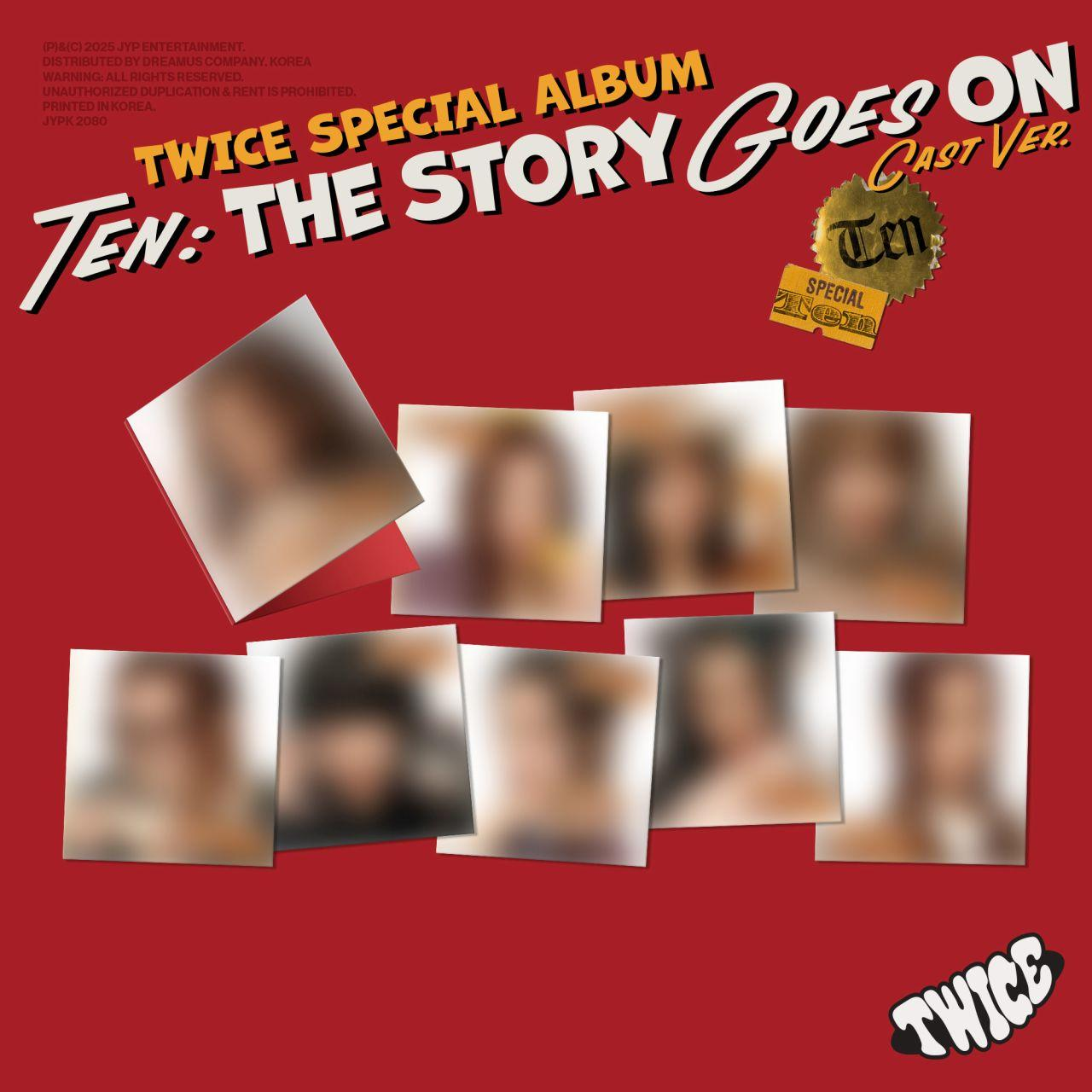 Twice | TEN: The Story Goes On (Cast Ver.) - (CD) | MediaMarkt