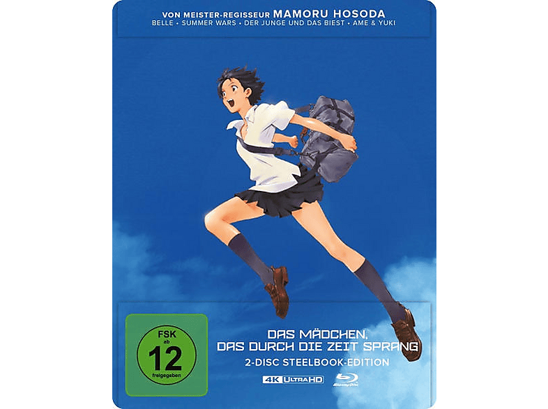 Das Mädchen, das durch die Zeit sprang 4K Ultra HD Blu-ray + Blu-ray (FSK: 12)