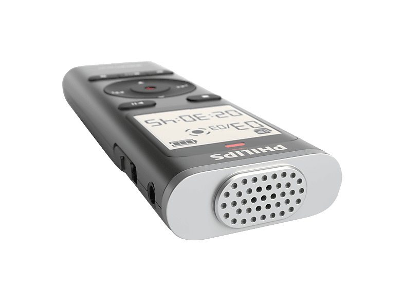 Thumbnail - PHILIPS DVT1170 Diktiergerät, metallisches Graphitgrau, mattes Schwarz, Silber