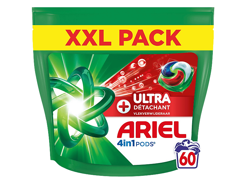 Ariel 4-in-1 Laundry Detergent Pods 60 Count