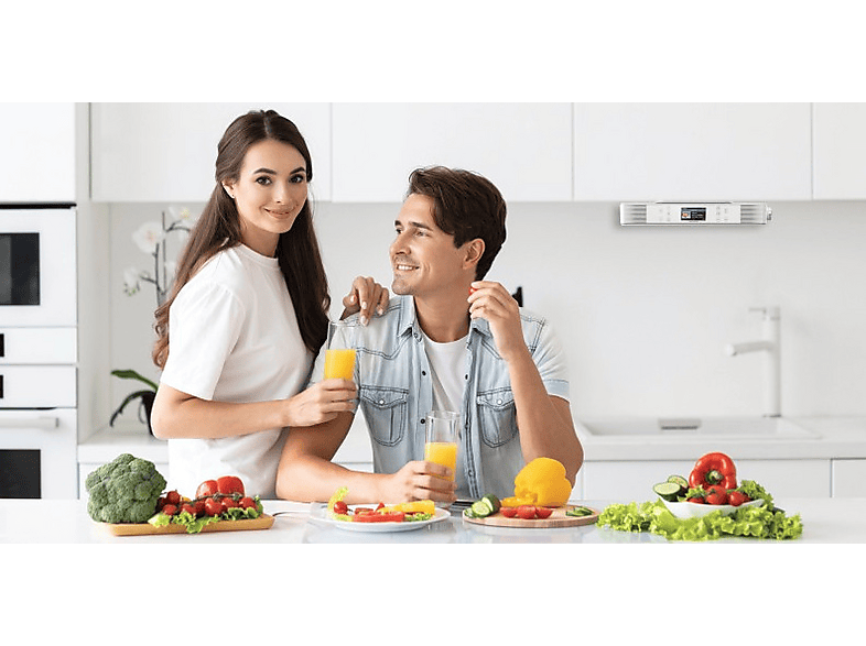 TechniSat KitchenRadio IR Radio FM Internetowe Bluetooth Biały – zdjęcie 2