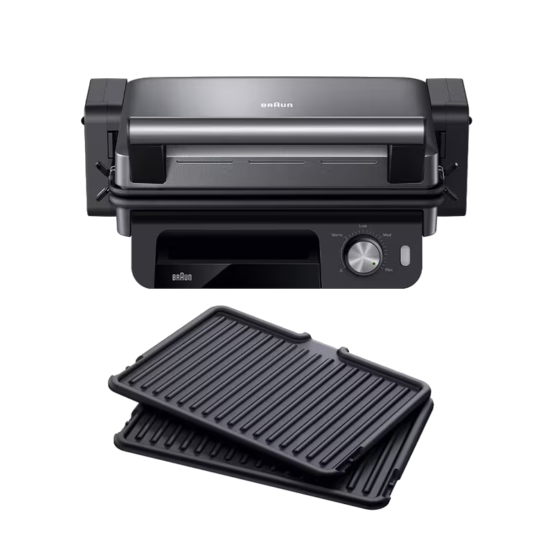 BRAUN CG5033IGY MultiGrill 5 kontaktgrill, fekete