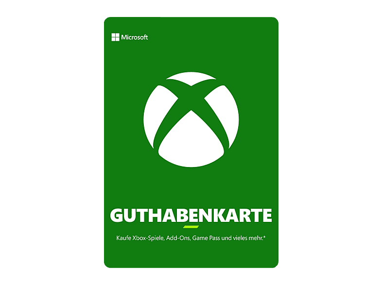 Xbox Guthabenkarte - [Xbox]
