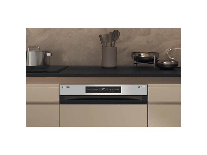 BAUKNECHT BKSV1 PBM Geschirrspüler (teilintegrierbar, 598 mm breit, 41 dB (A), B)