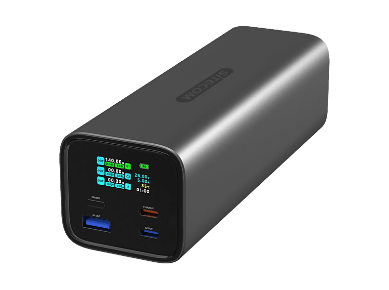 Sitecom Laptop Powerbank 140W PD 27000mAh with LED display