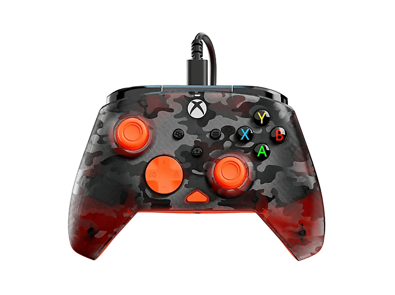 Mando Xbox - Turtle Beach Rematch Core, Series, Cable, Negro/Naranja