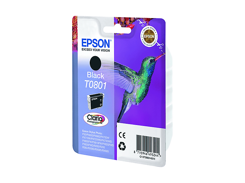Cartuccia EPSON Colibrì (T0801) Nero