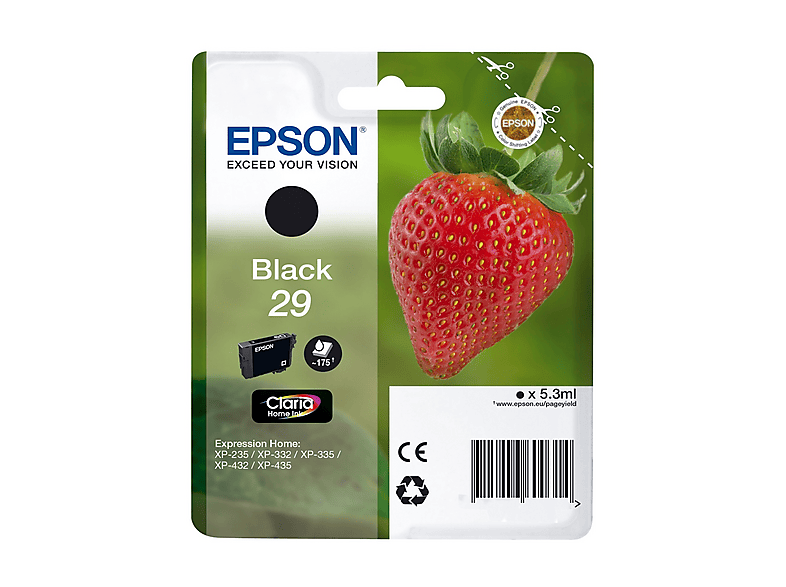 Epson - Cartuccia Ink Nero per Xp-235