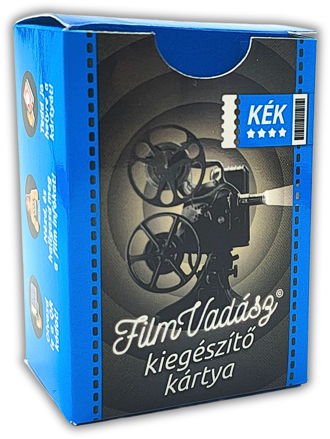 FILMVADÁSZ társasjáték kék kiegészítő csomag (FV-KEKKIEG) (108 kártyás csomag)