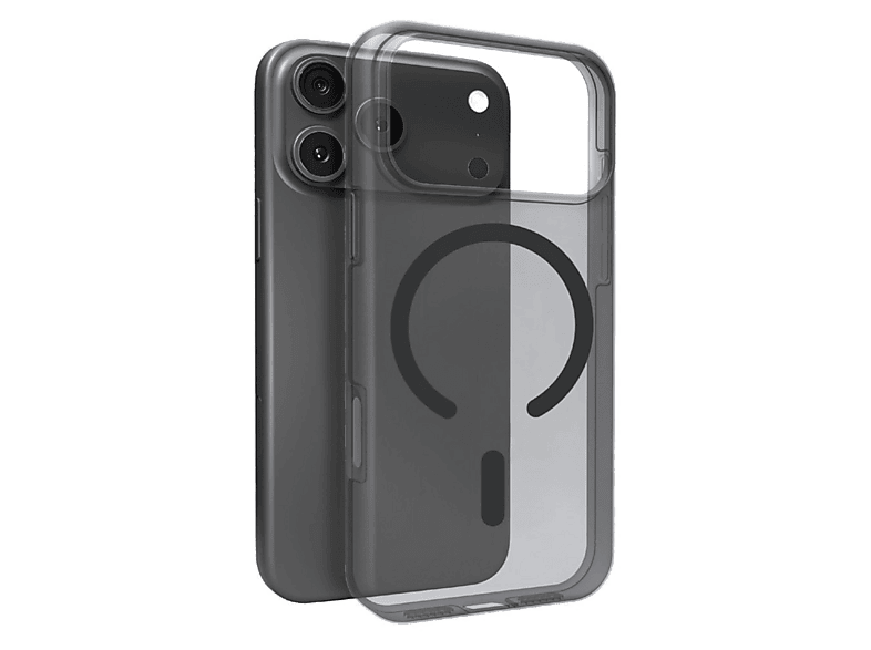 Etui PURO Daylight do iPhone 17 Pro Max Półprzezroczysty czarny