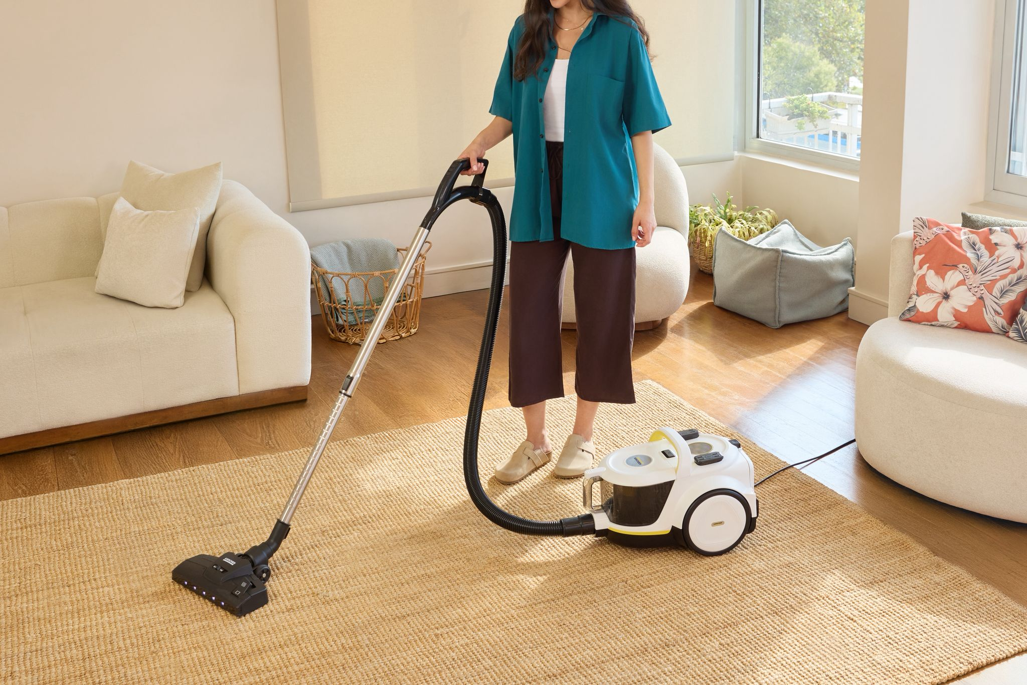 KARCHER VCC 6 Cyclonex Dual Control Pet+ Toz Torbasız Elektrikli