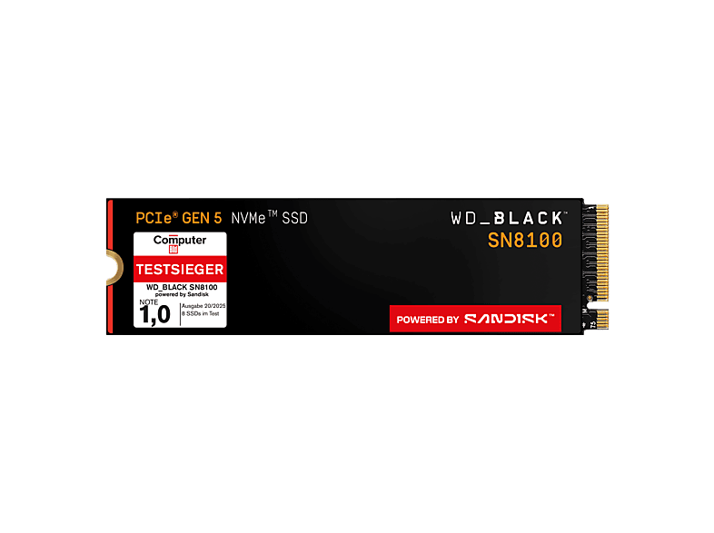 WESTERN DIGITAL WD_black SN8100 NVMe Festplatte, SSD 2TB