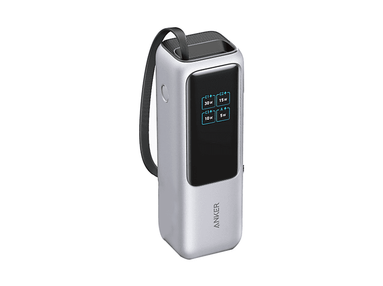 POWER BANK MAGSAFE ANKER Powerbank 10K mAh Mag go 10000 mAh, Nero