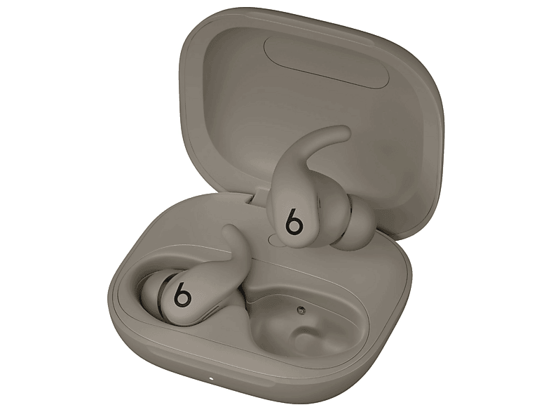 Apple Słuchawki Powerbeats Fit - bezprzewodowe douszne słuchawki sportowe - skalny szary