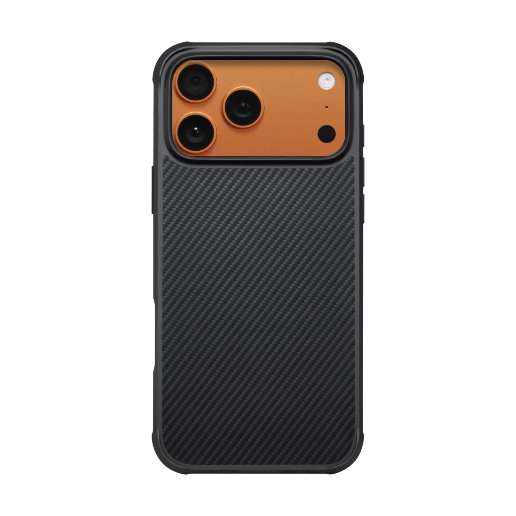 PITAKA Aramid ProGuard Case iPhone 17 Pro Max telefontok, fekete-szürke (KI1701MGPM)