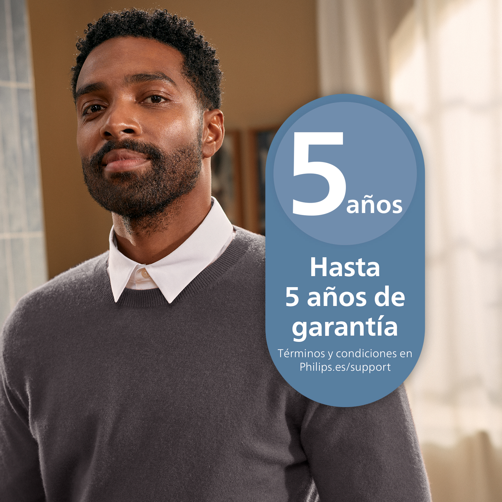 Hasta 5 años de garantía.