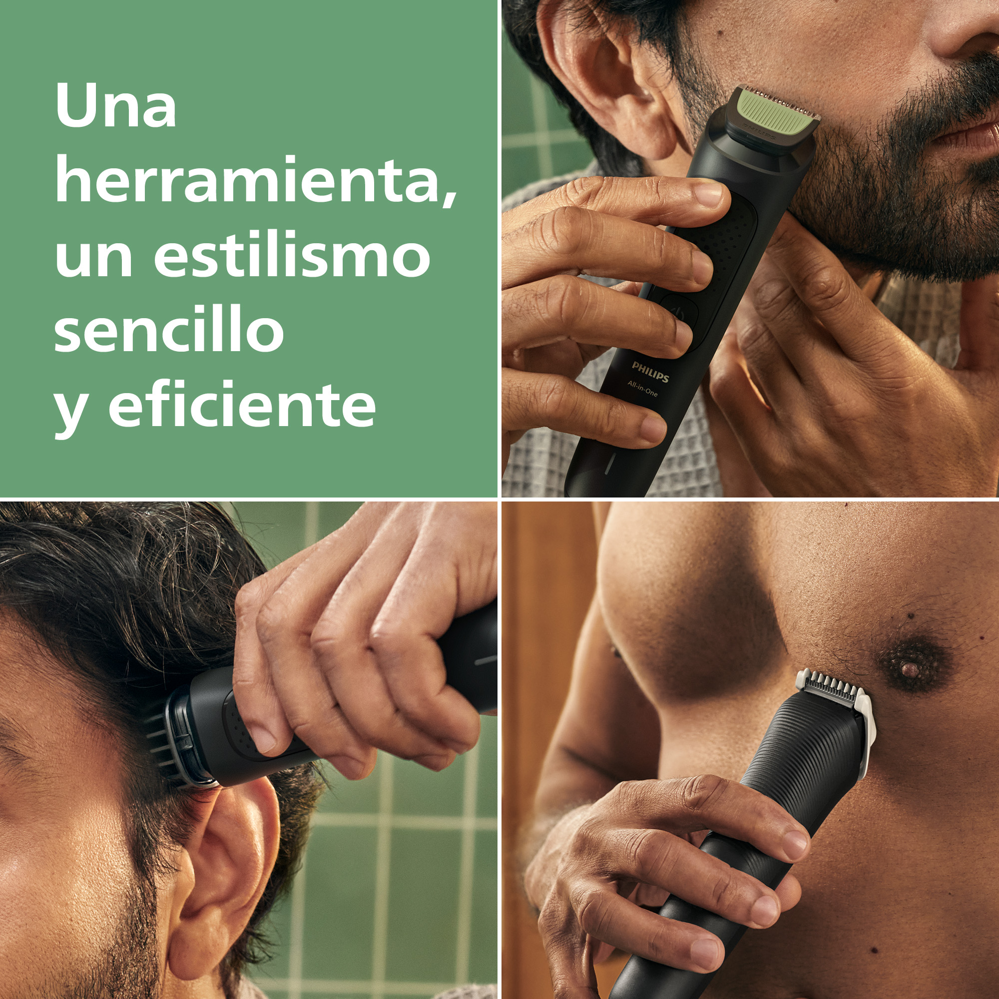 Una herramienta, un estilismo sencillo y eficiente.