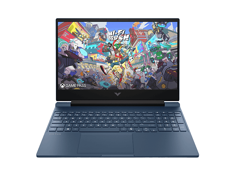 Portátil gaming - HP Victus 15-fa2024ns, 15.6" FHD, Intel® Core™ i7-13620H, 16GB RAM, 512GB SSD, GeForce RTX™ 4050, Sin sistema operativo, Azul