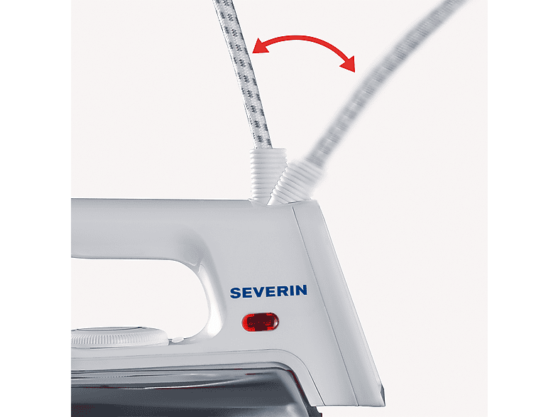 Severin Trockenbügeleisen BA 3211 Bügeleisen (1200 Watt, Weiß) — Foto 2 von 3