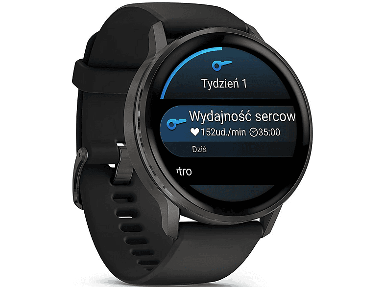 Zegarek Garmin Venu 4, 45mm AMOLED Black – zdjęcie 2