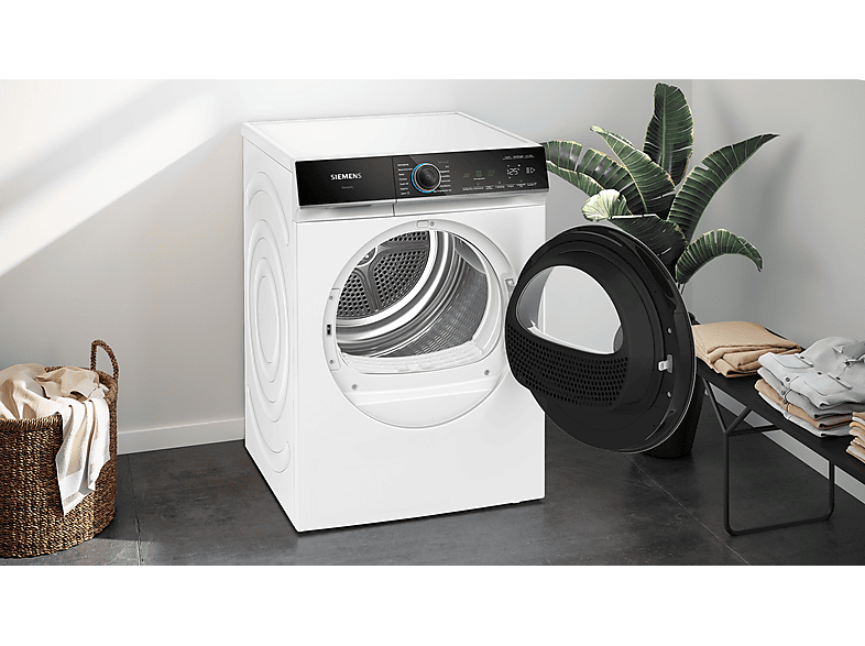 Siemens WR47B2C40 Wärmepumpentrockner (9,0 kg, EEK: A, 57 dB(A)), Weiß) — Foto 4 von 5