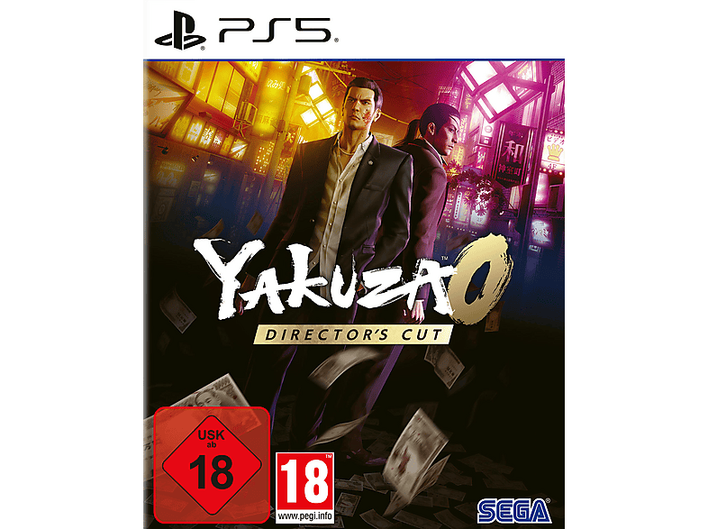 Yakuza 0 Director's Cut - PlayStation 5 [Blu-ray]
