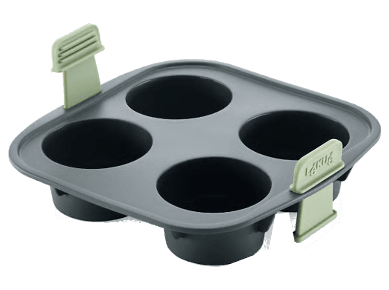 Lékué 890246 Air Fryer Muffin Backform 4er , Silikon