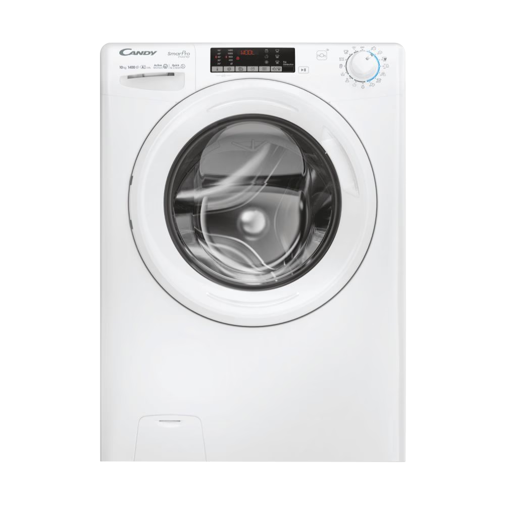 CANDY CO 4104TWM/1-S Elöltöltős mosógép 10 kg, WIFI, 4digit, fehér, inverter