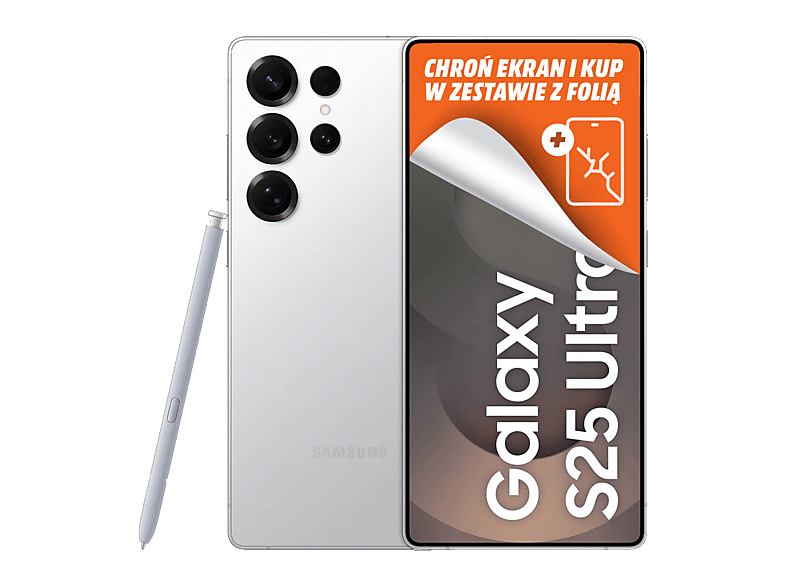 Smartfon SAMSUNG Galaxy S25 Ultra 5G 12/512GB Srebrny (Titanium