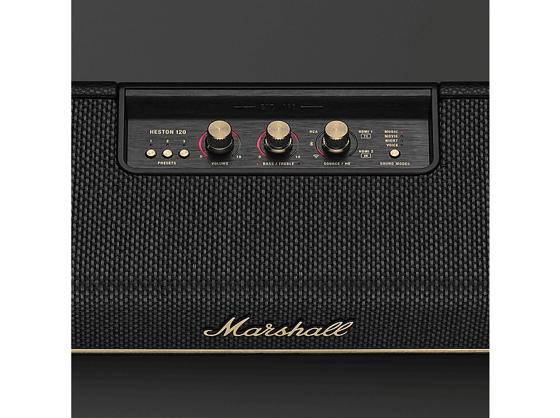MARSHALL Heston 120, Barre de son, Noir | MediaMarkt