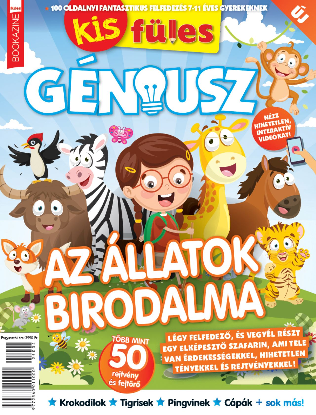 Brezvai Edit - Füles Bookazine Kis Géniusz Az állatok birodalma