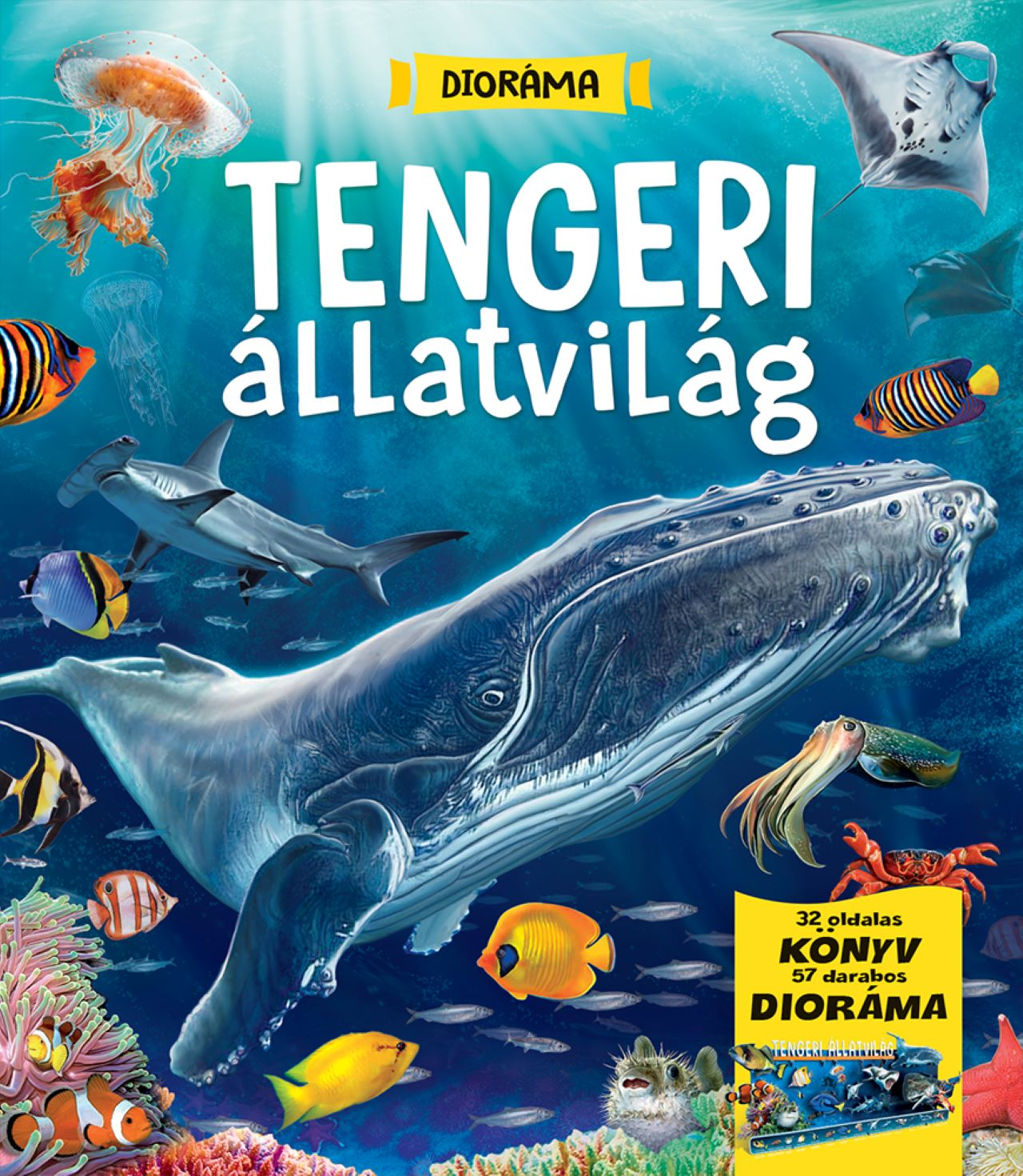 Napraforgó Könyvkiadó - Dioráma Tengeri állatvilág