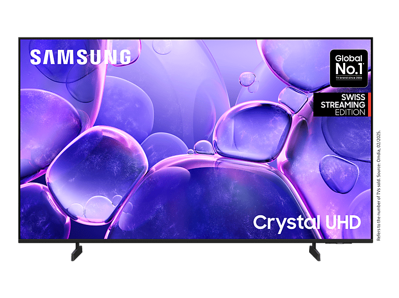 SAMSUNG 43 Crystal UHD U8000F 4K Edge LED, Prozessor 4K, Smart TV (2025)