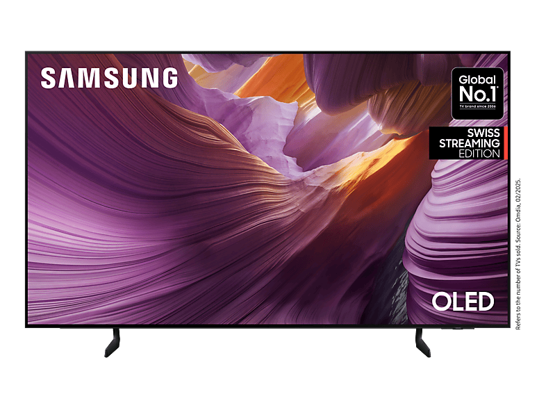 SAMSUNG 55 OLED S85F 4K, NQ4 AI Gen2 Prozessor, Vision Smart TV (2025)