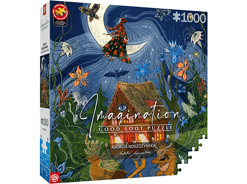 Puzzle GOOD LOOT Imagination Puzzle: Natalia Noszczyńska Słowiański Świat Nadchodzi (1000 elementów) Wielokolorowy