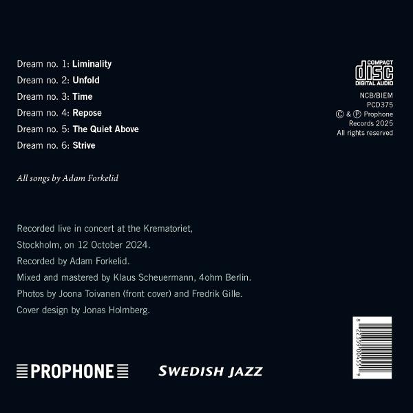 CD-Cover mit Songtiteln, Künstler- und Labelangaben. Oben rechts befindet sich ein Compact-Disc-Logo.