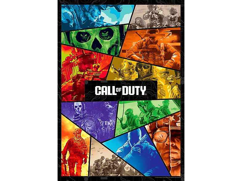 Puzzle CENEGA Good Loot Gaming Call of Duty Operators Collage (1000 elementów) – zdjęcie 3