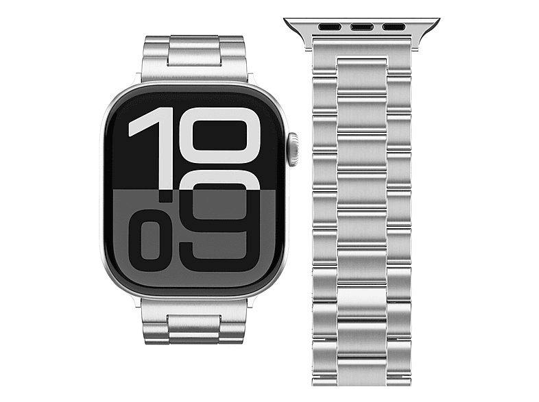 VONMÄHLEN Watch Strap - Link Bracelet 2, Ersatzarmband, Silver