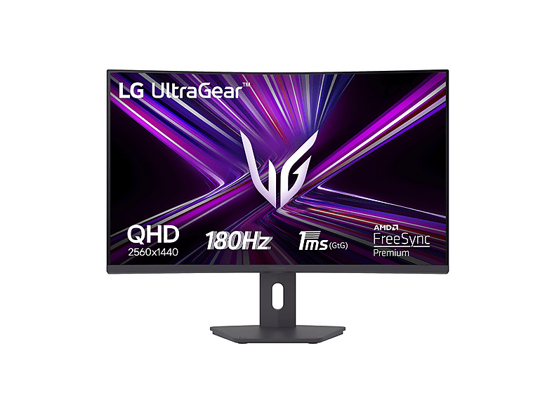 Lg Ultragear 32G600A Monitor, 32 ", 2K Ultrawide Qhd, 2560 X 1440 Pixel, Tempo Di Risposta 1 Ms, Refresh Rate 180 Hz