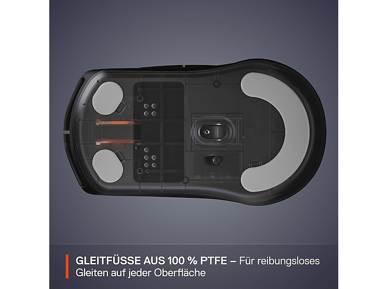 Thumbnail - STEELSERIES Rival 3 Wireless Gen 2, Gaming Maus, Schwarz