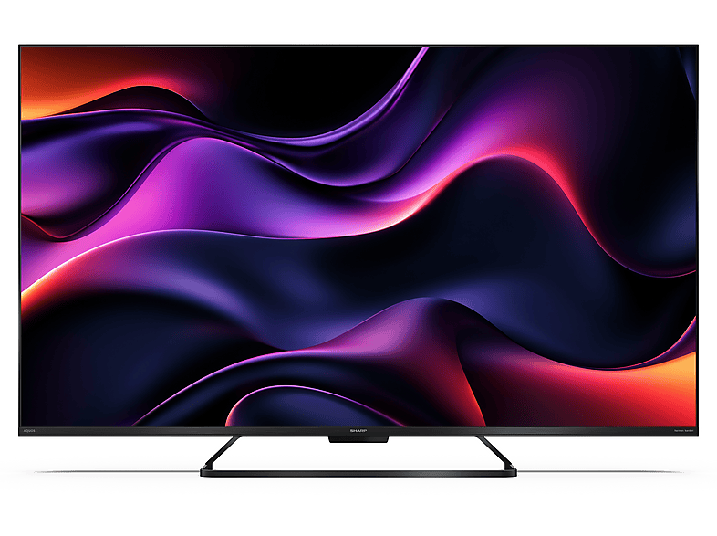 Telewizor QLED SHARP 55HR8465E 55" 4K 144Hz Google TV Dolby Vision IQ Czarny – zdjęcie 3
