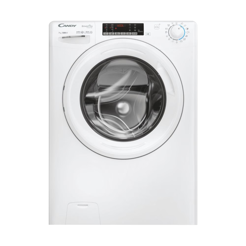 CANDY CO4 274TWM6/1-S Keskeny elöltöltős mosógép 7 kg, WIFI, fehér, inverter