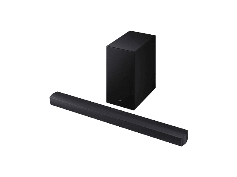 Barra de sonido - Samsung HW-B450F/ZF, Bluetooth, Inalámbrico, 300 W, Subwoofer y Dolby Atmos, 2.1 canales, Negro